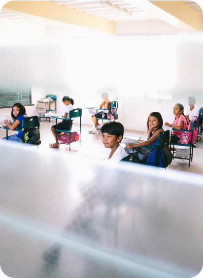 Students in the classroom