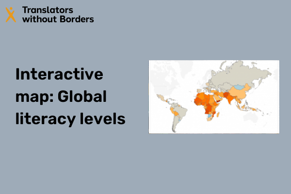 Interactive map: Global literacy levels