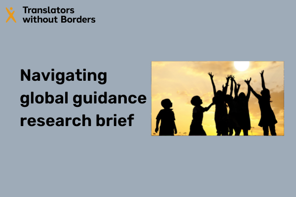 Navigating global guidance