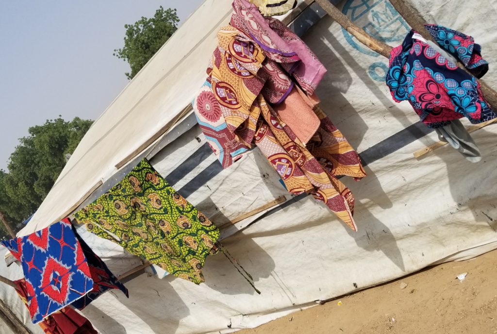 Nigeria Women Attire in Camp