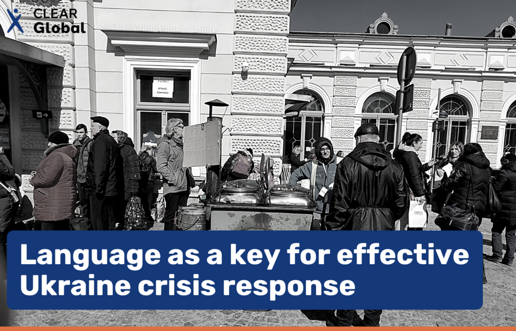 Language as a key for effective Ukraine crisis response