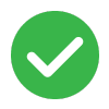 Green Checkmark - daidaitaccen lokaci.