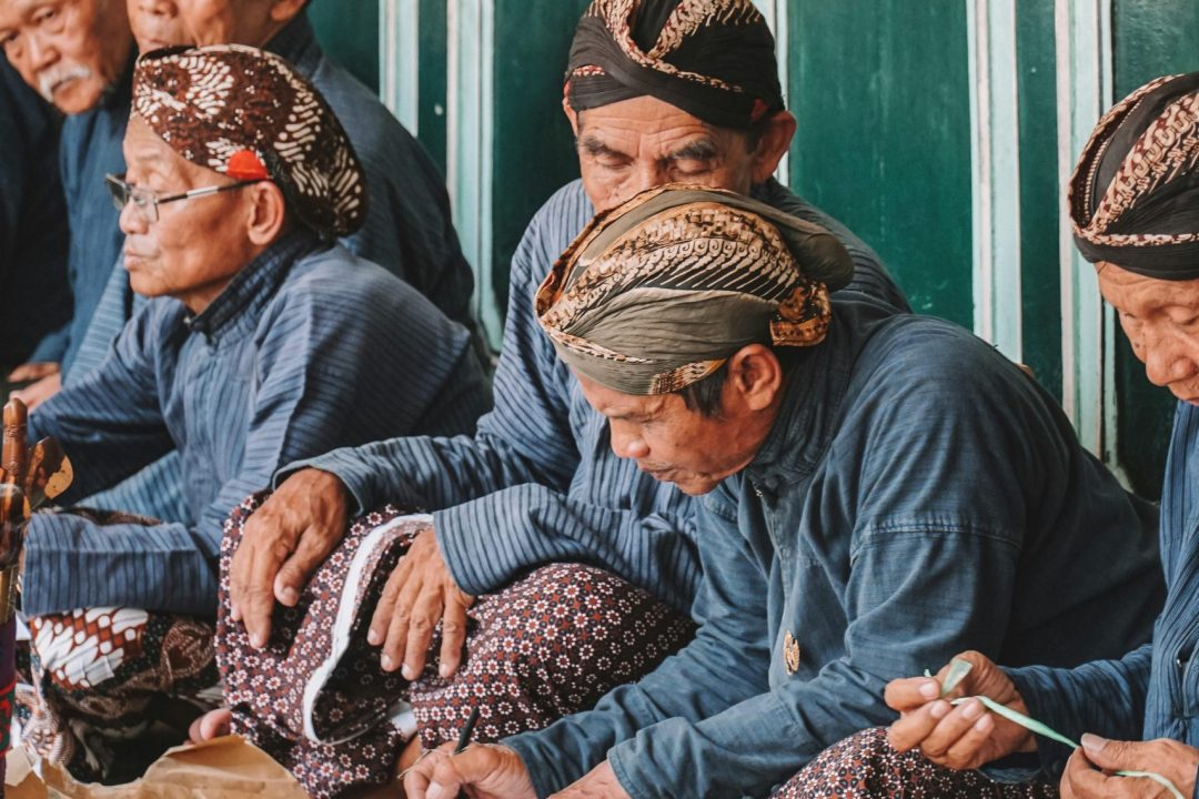 Elderly People in Same Clothing Elderly People in Same Clothing