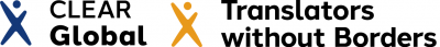CLEAR Global TWB logos